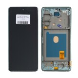 FRONTAL SAMSUNG S20FE ORIGINAL CHINA COM ARO VERDE OLED - NN